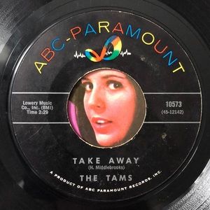 The Tams Hey Girl Don't Bother Me Vinyl 45 Record '64